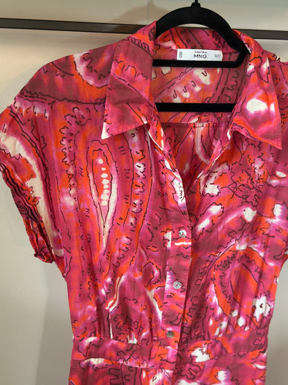 Combishort imprimée paisley T.36