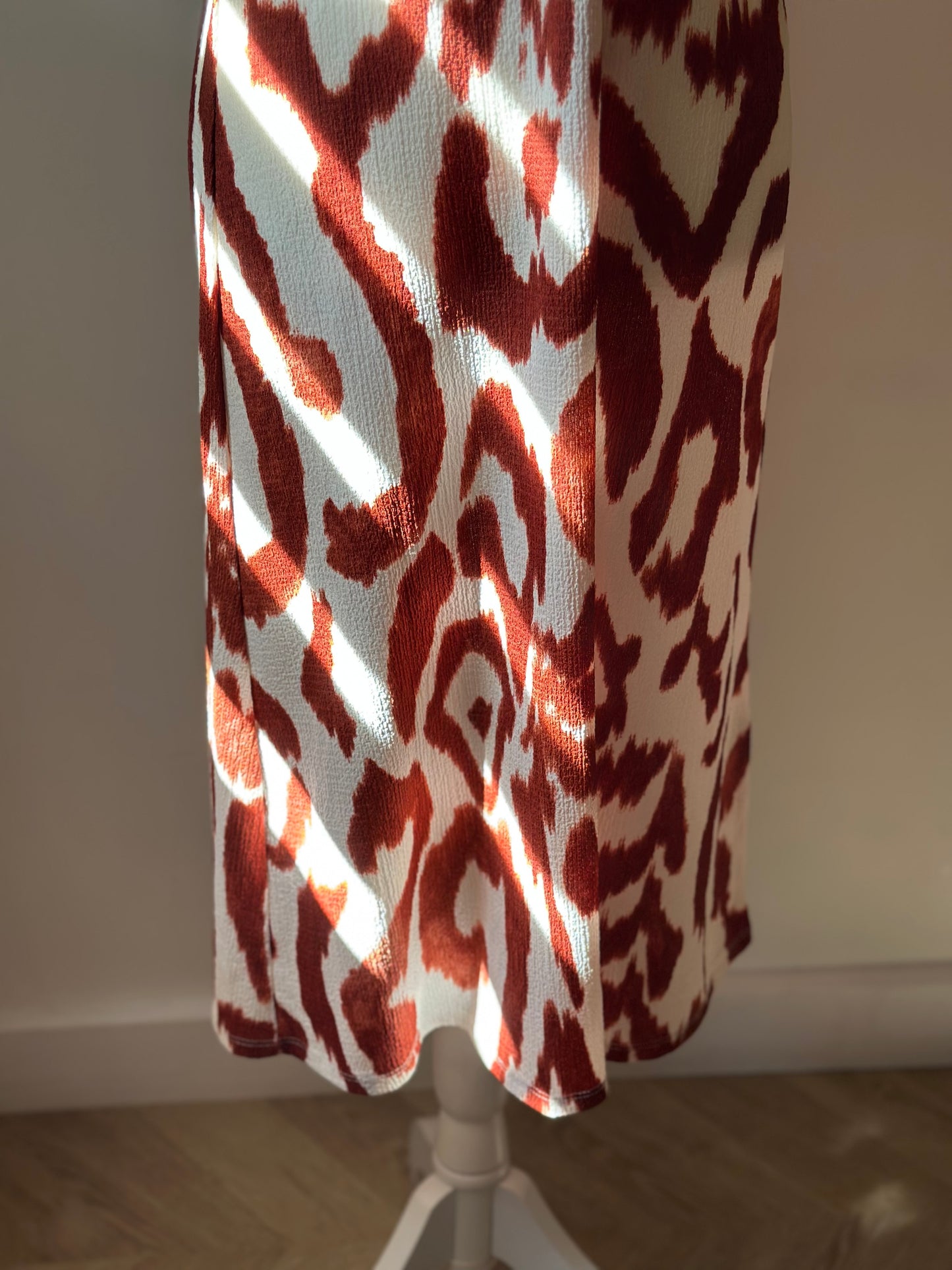 Robe imprimé animalier T.34