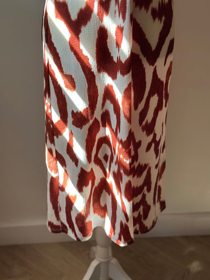 Robe imprimé animalier T.34