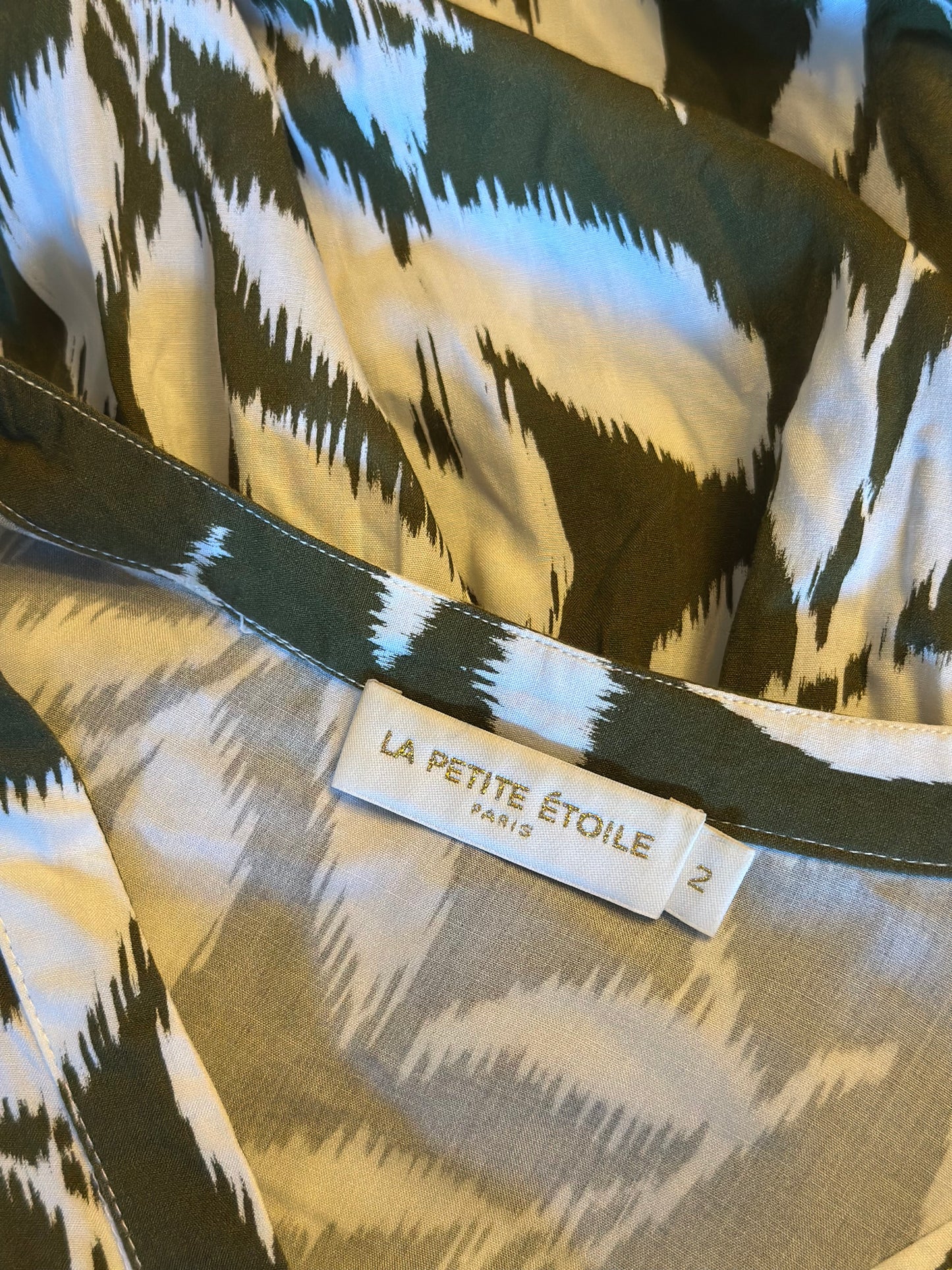 Robe longue motif cachemire modèle Riya T.38