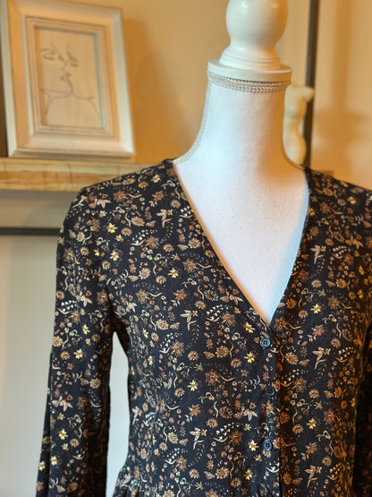 Blouse imprimé floral T.36