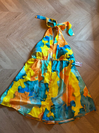 Combishort imprimé multicolore neuf T.36/38