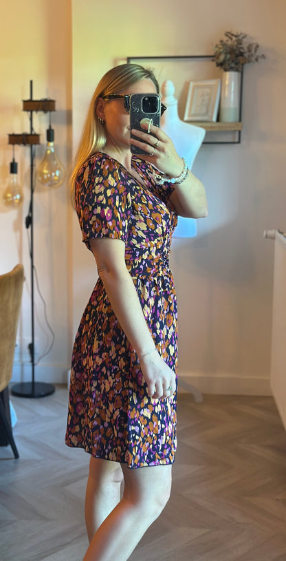 Robe d’été  imprimé multicolore T.36