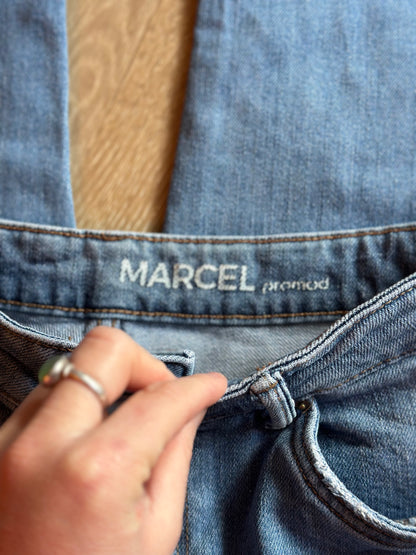 Jean droit denim bleu clair Marcel T.34