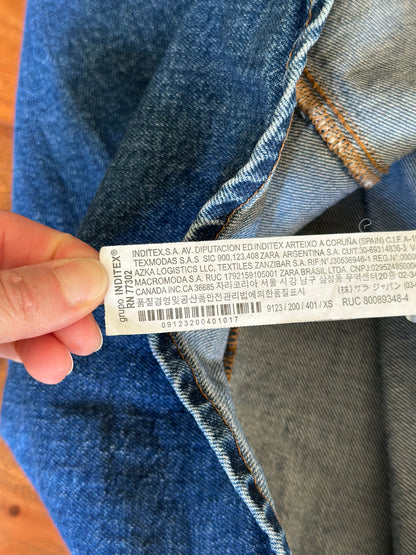 Robe en jean en denim coton T.34