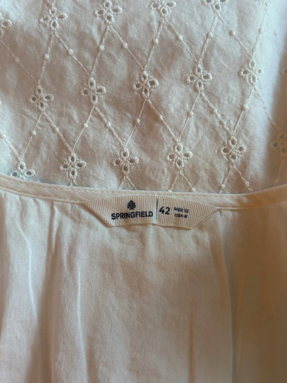 Robe broderie anglaise coton T.40