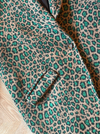 Robe verte à motifs dos nu T.36/38