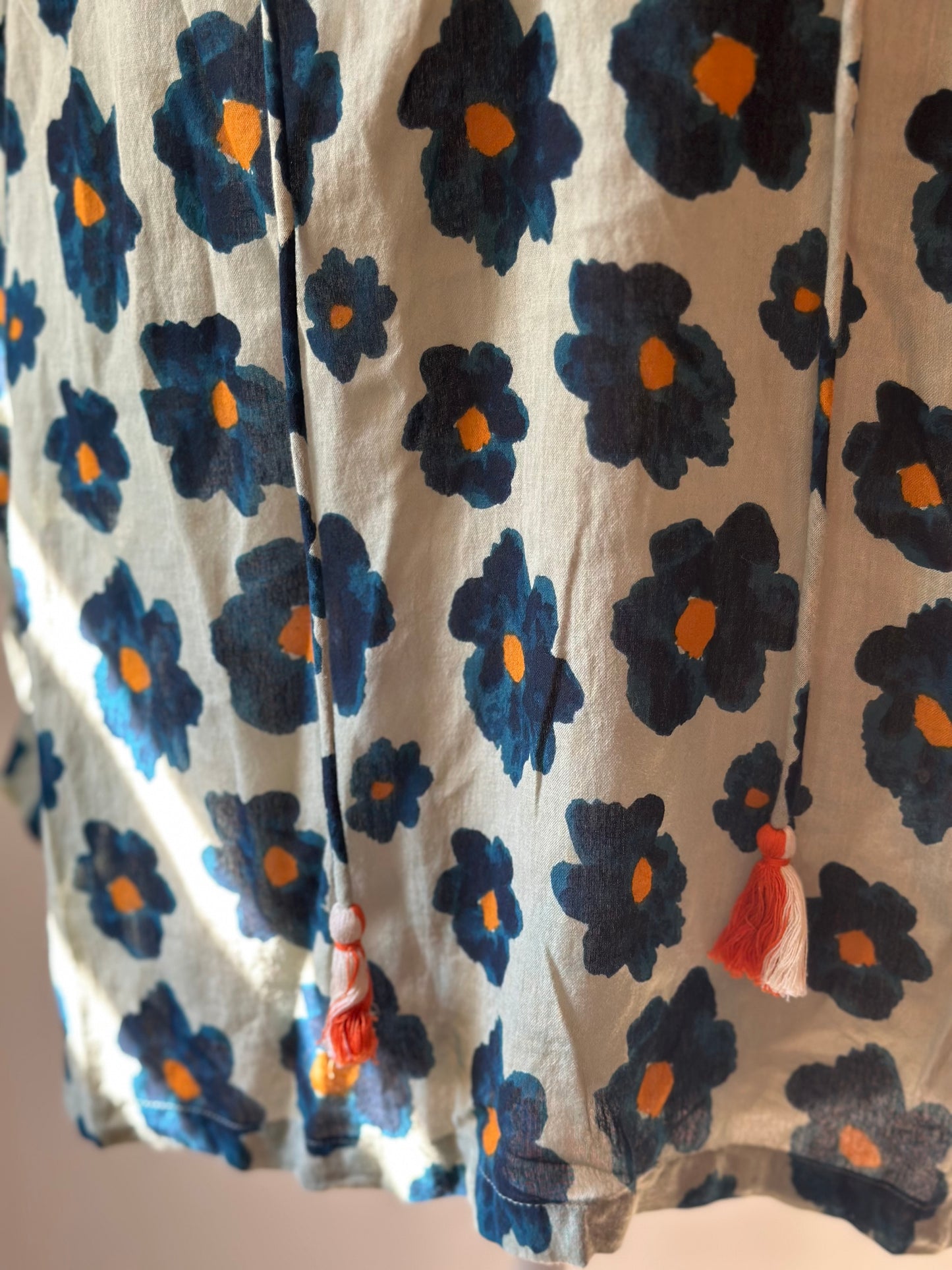 Blouse fluide imprimée fleurs T.38/40