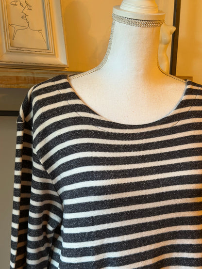 Pull marinière rayé en coton T.38