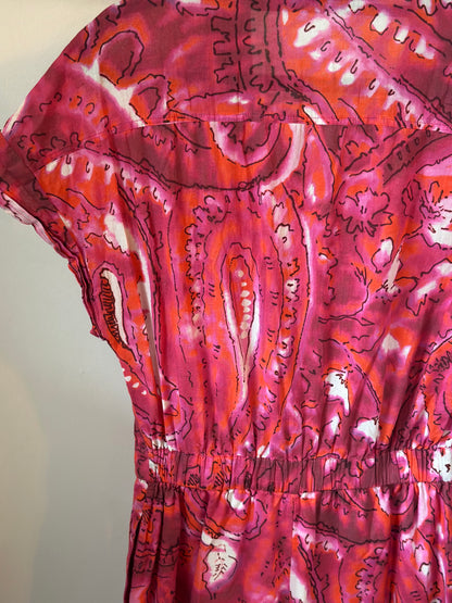Combishort imprimée paisley T.36