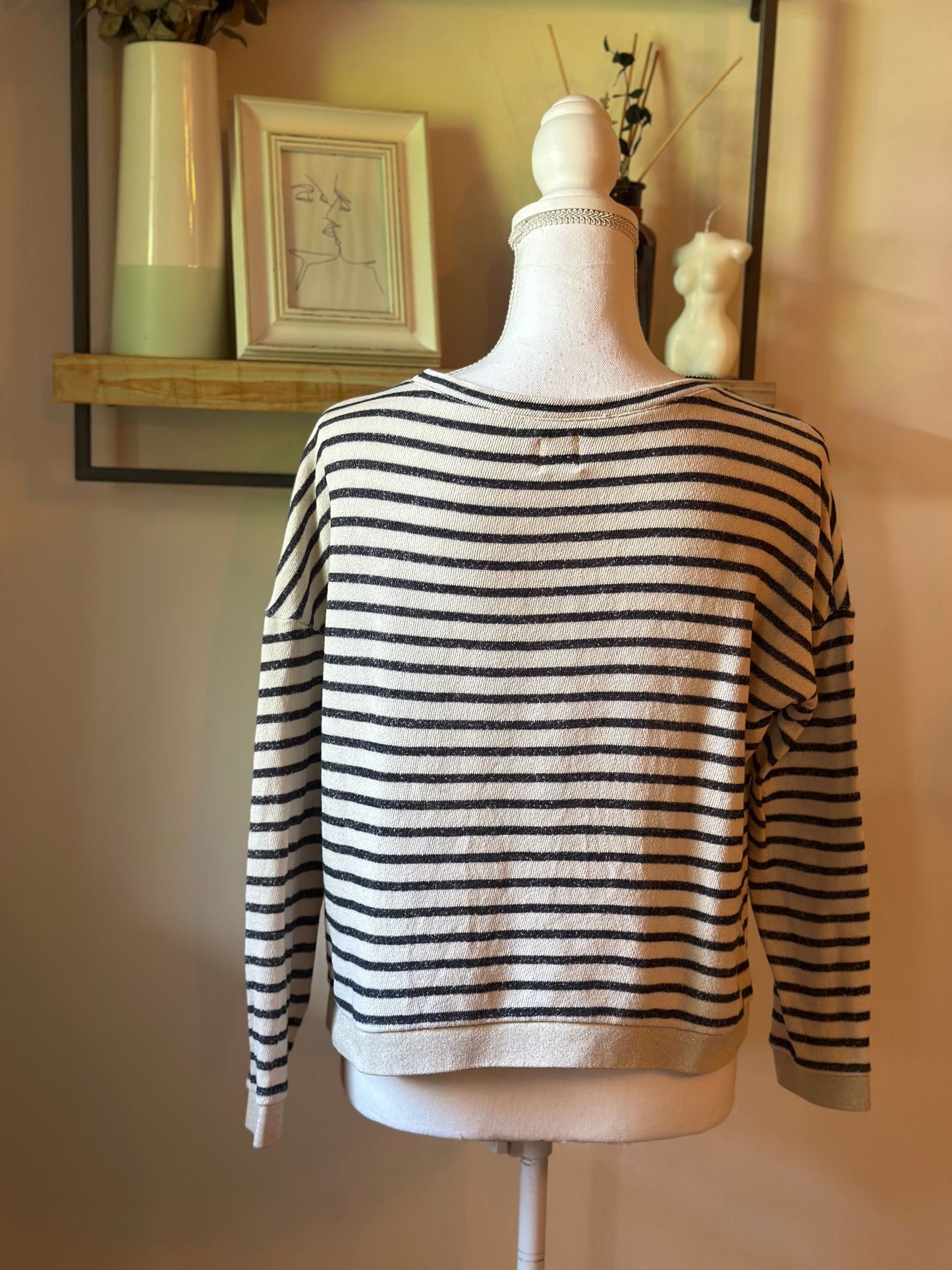 Pull léger marinière Des Petits Hauts modèle Gadsby T.34