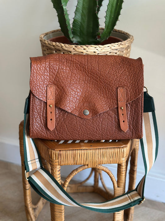 Sac bandoulière en cuir L’Indispensable – Paul Marius