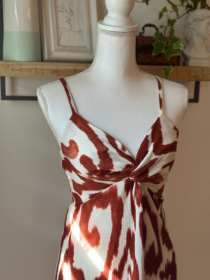 Robe imprimé animalier T.34