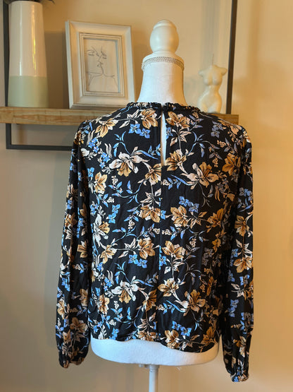 Blouse imprimé fleuri T.40