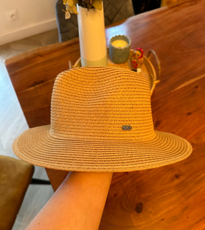 Chapeau de paille unisexe taille unique