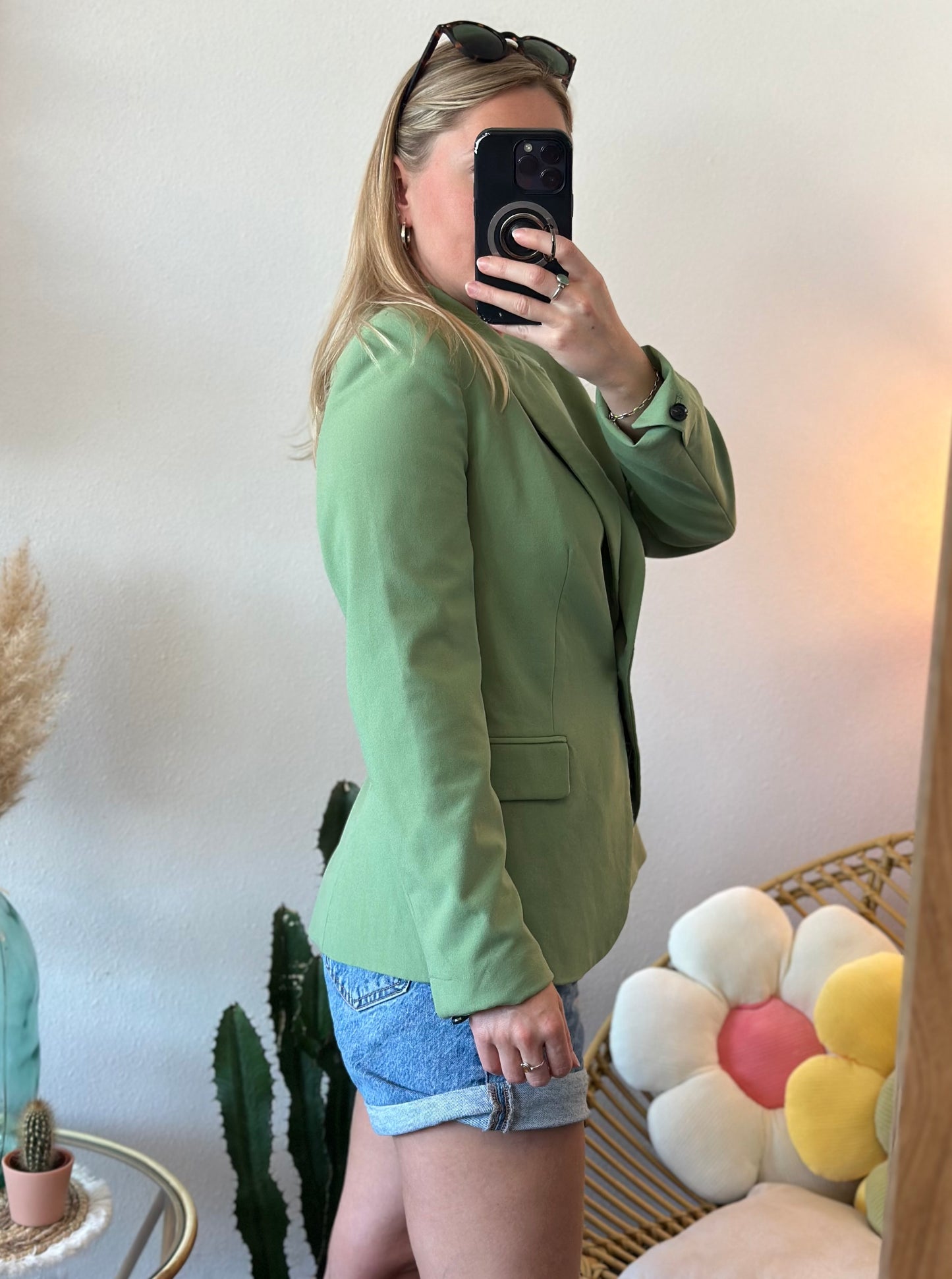 Blazer vert pomme T.34