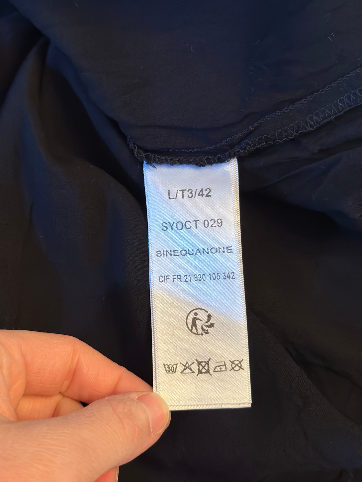 Robe longue imprimée Sinéquanone - taille 40