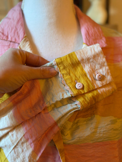 Chemise rayures multicolores T.40