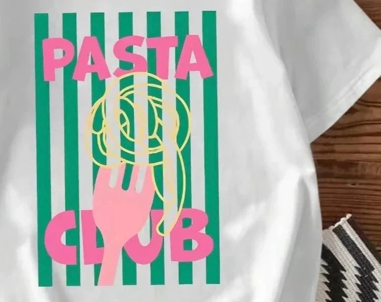 T-shirt “Pasta Club” neuf T.U