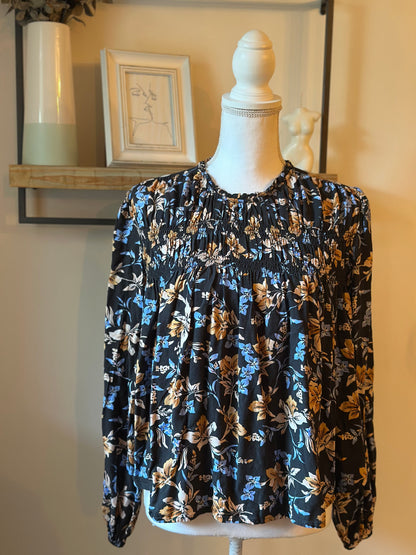 Blouse imprimé fleuri T.40
