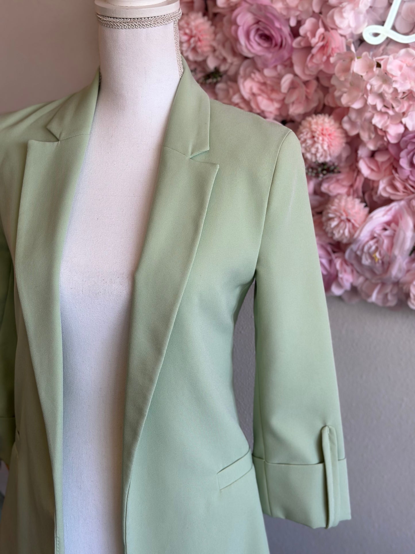 Blazer vert clair, T.34