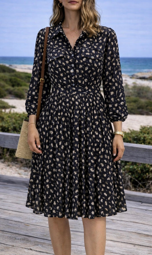 Robe midi plissée Molly Bracken
