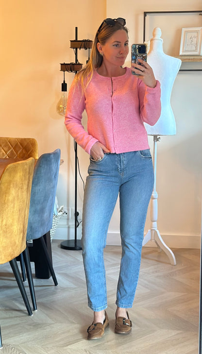 Jean droit denim bleu clair Marcel T.34