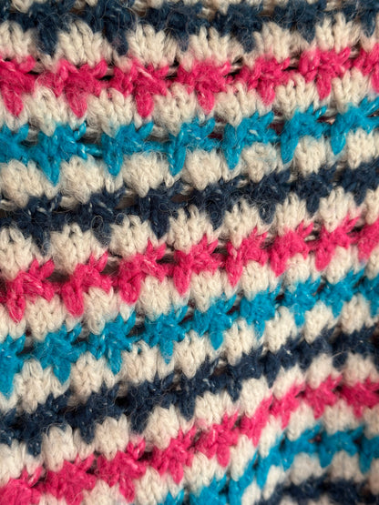 Pull en maille colorée T.36