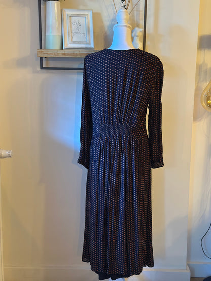 Robe longue imprimée T.44