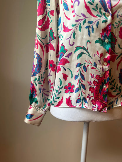 Chemise imprimé floral coloré T.36