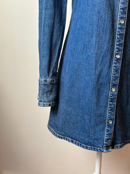 Robe en jean en denim coton T.34