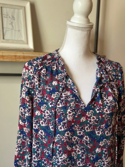 Blouse fluide imprimé fleuri T.38