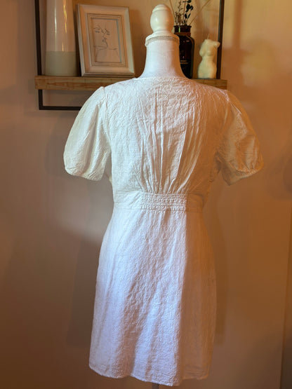 Robe broderie anglaise coton T.40
