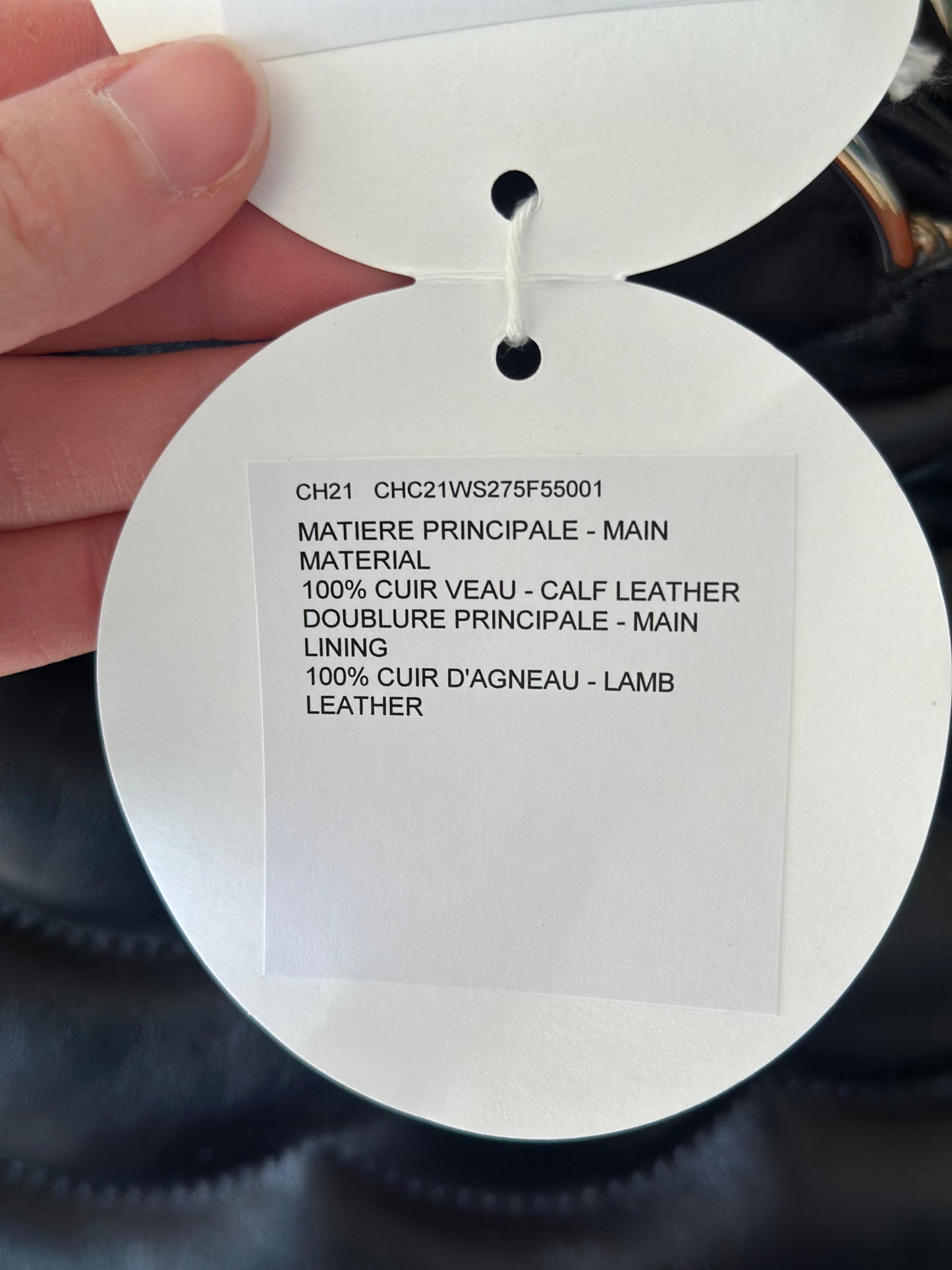 Sac Chloé Juana Medium cuir noir matelassé chaîne dorée neuf avec étiquette – modèle luxe