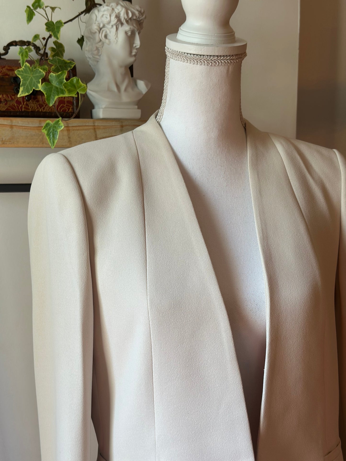 Blazer beige clair T.38