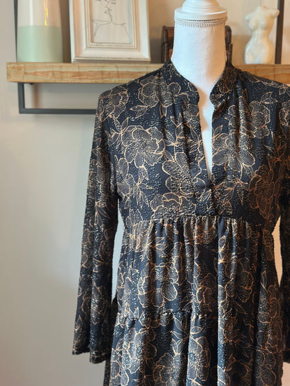Robe fluide imprimé floral T.36/38