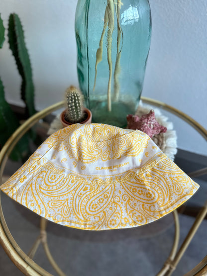 Bob jaune réversible imprimé motifs bandana