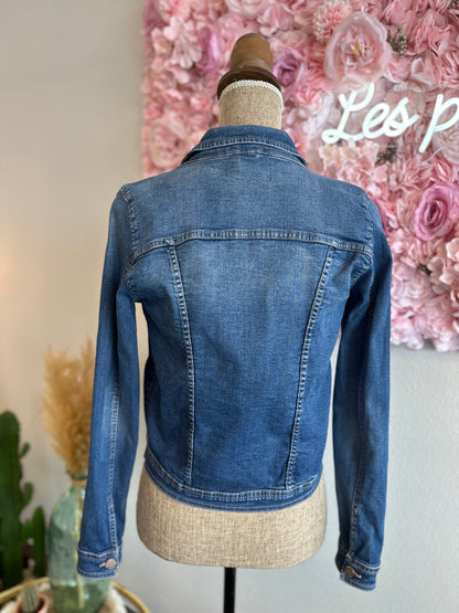 Veste en jean bleu T.34