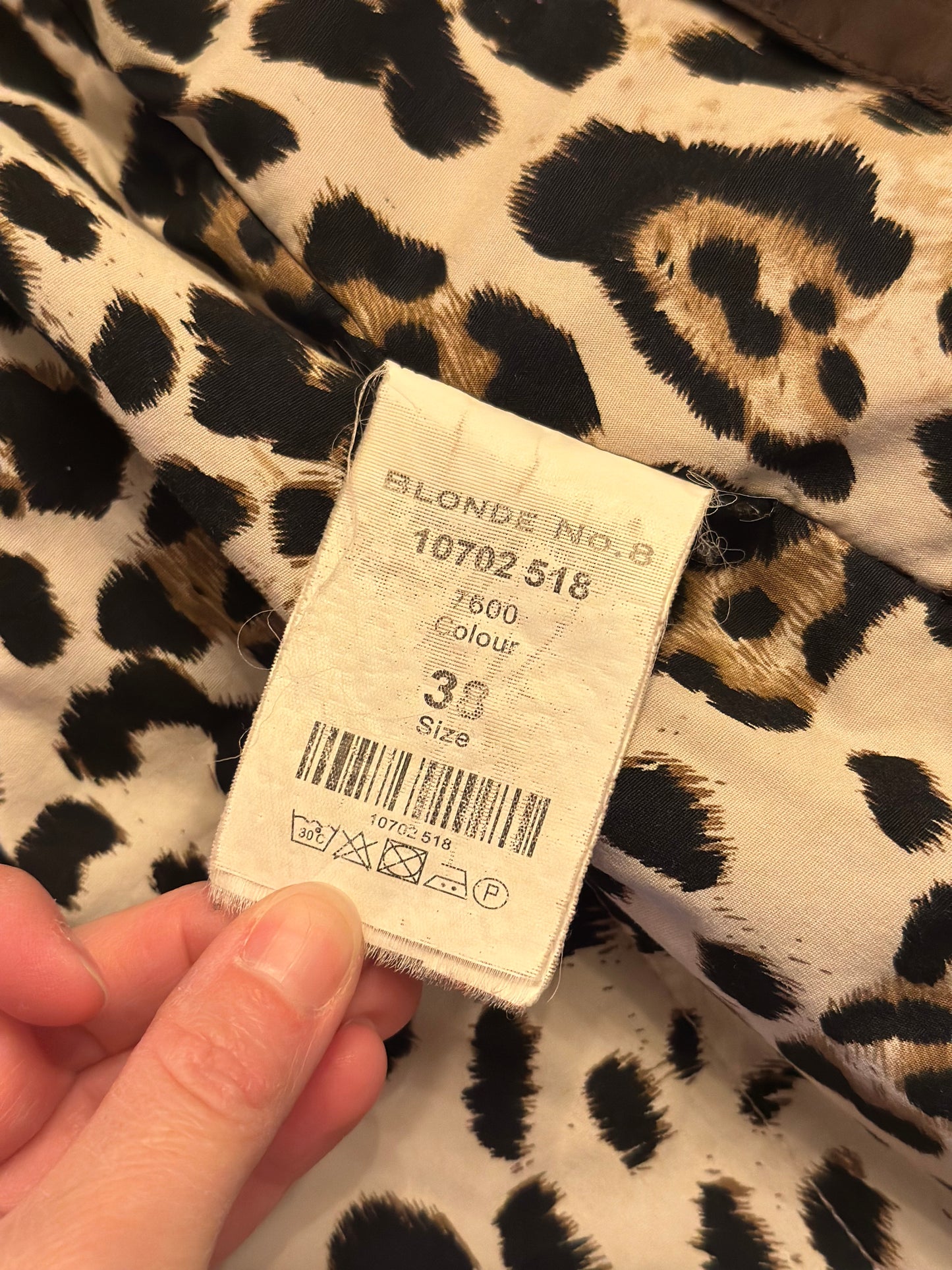 Parka chaude doublée fausse fourrure T.38