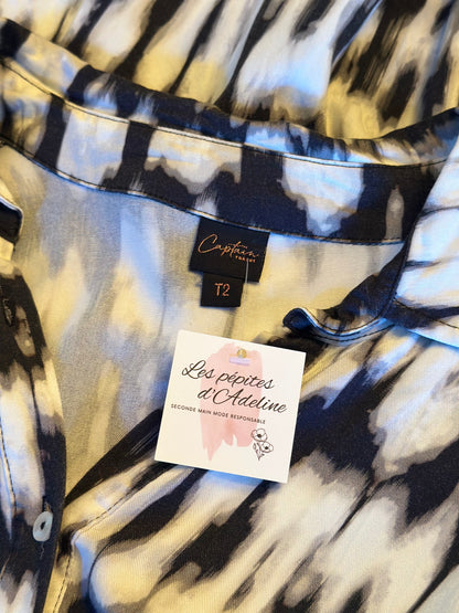 Robe oversize imprimée T.U