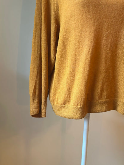 Pull col V laine alpaga mérinos T.36/38