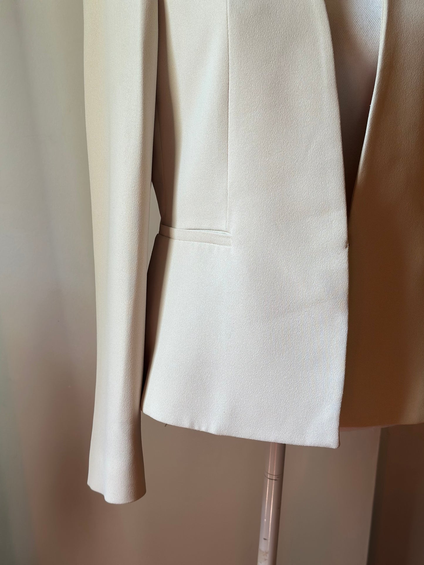 Blazer beige clair T.38