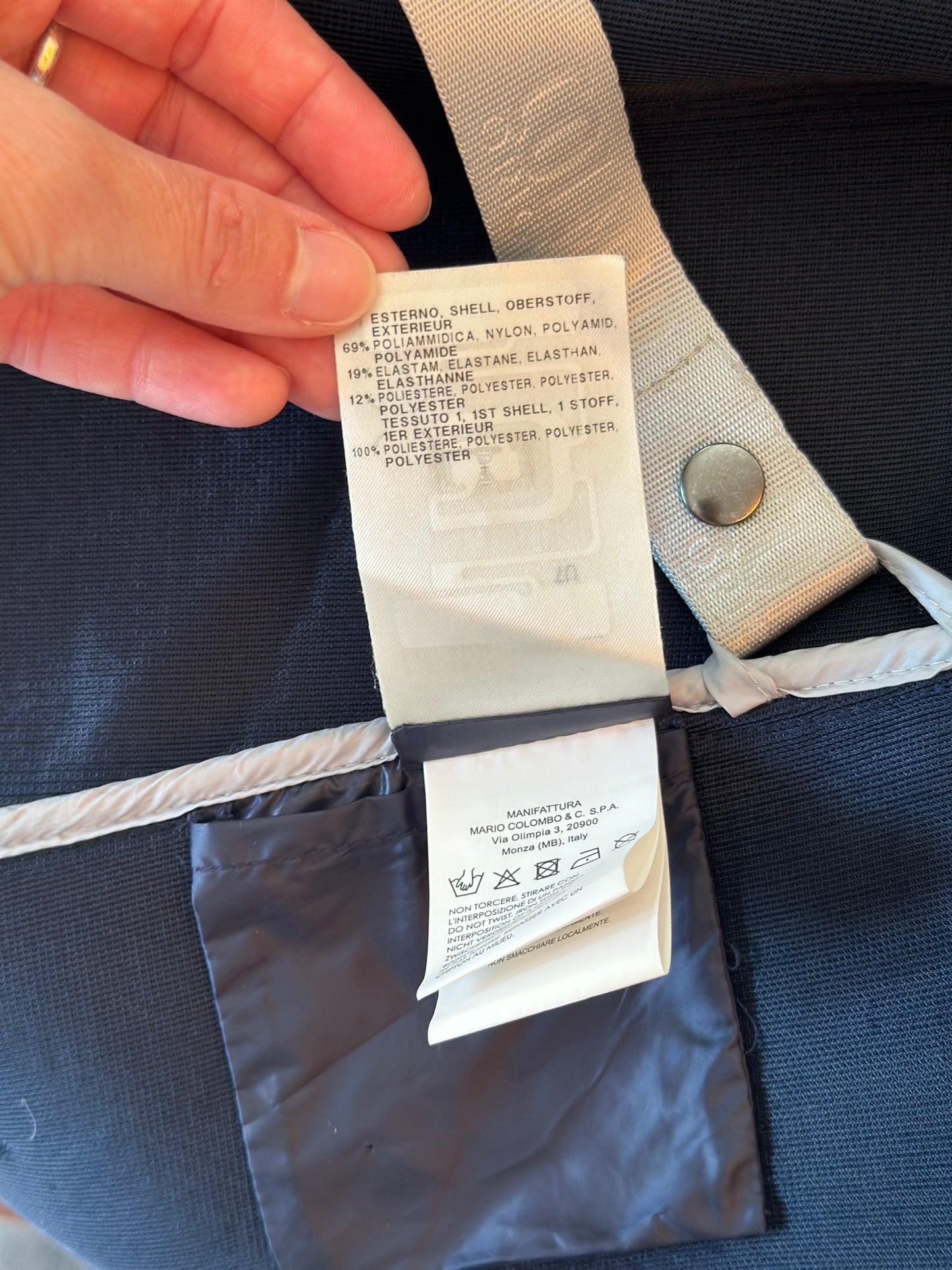 Veste softshell technique marine Colmar Originals T.40