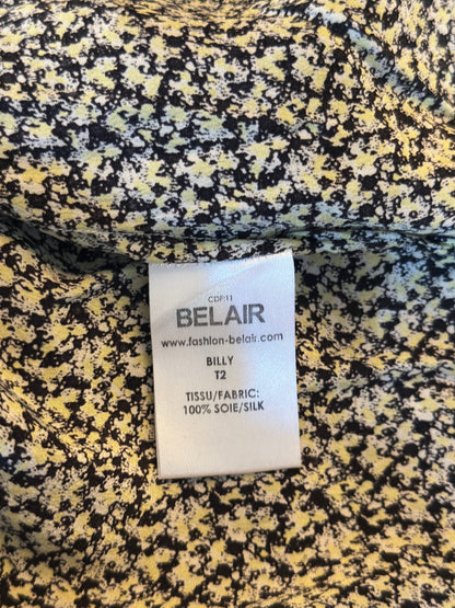 Blouse imprimé fleuri en soie